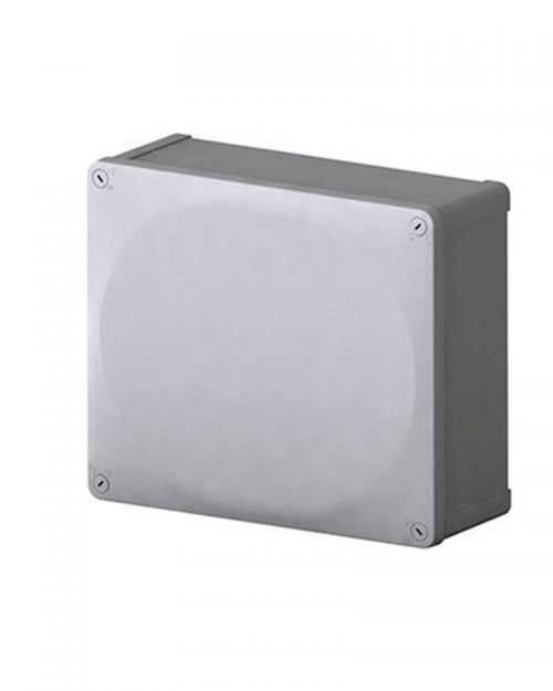 CAJA ESTANCAS IP 65 325X275X120 CON LADOS CERRADOS  Y PLACA CON TORNILLOS | ROYER