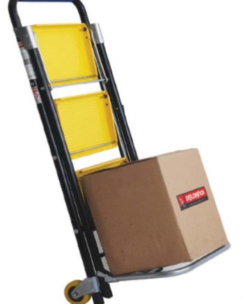 ESCALERA 2 EN 1 TIPO DIABLO CON 3 PELDAÑOS