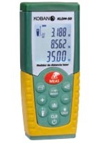 MEDIDOR DE DISTANCIA LASER, DISTANCIA DETECTADA 0,05 A 50M, PRECISION  MAS -1.5 mm, KOBAN