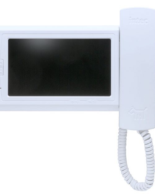 MONITOR DE 7 COLORES DE PARED CON TELEFONO FUENTE DE PODER CONTROL DE VOL DE LLAMADA, BOTON CAM INTEC
