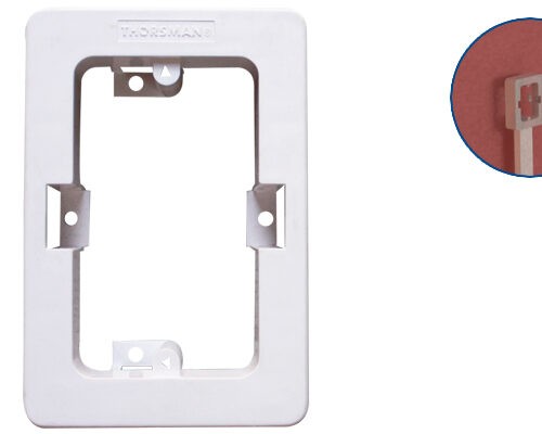 CAJA D/CONTACTO TMK BCA C/TAQ AMARILLO Y DOS PIJAS 8X1 IN MCA.THORSMAN