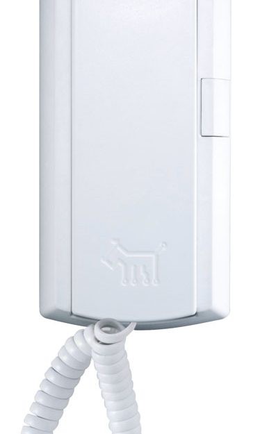 TELEFONO DISEÑO BOT DE PARED DE UN BOTON INTEC