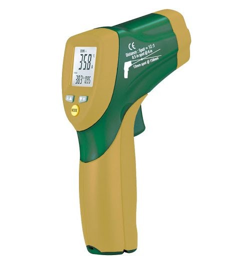 Termometro Digital Infrarojo, Rango De Temperatura De -50°C A +550°C, Resolucion Optica 12:1, Koban