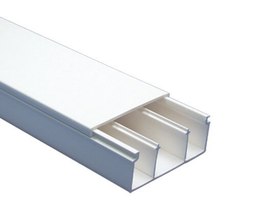 CANAL EN PVC 60X25X2500MM 3 VIAS THORSMAN