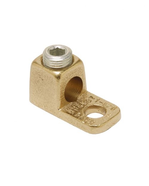 Zapata Terminal Conectar Cable Super. Plana Cal. Con. 1 A 250 Burndy