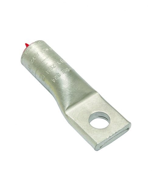 Zapata Terminal De Aluminio Cal 250 Con 1 Barreno De 1/2  Mca Burndy