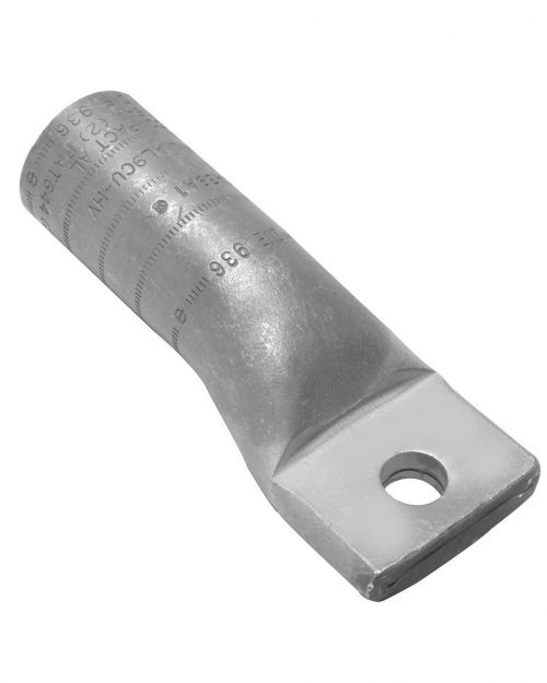 Zapata Terminal De Aluminio Cal 750 Con 1 Barreno De 1/2  Mca Burndy