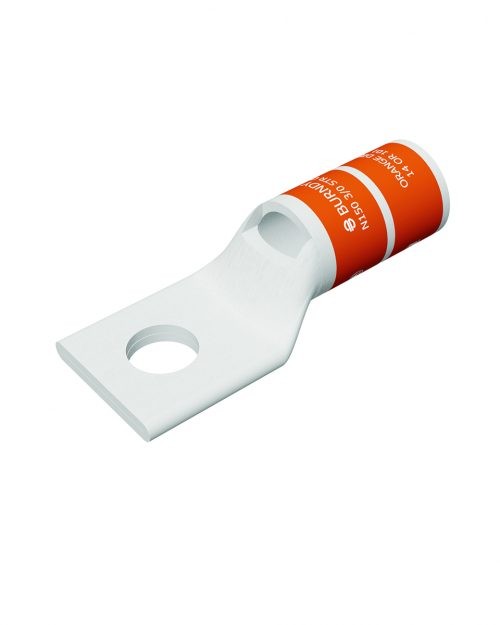 Zapata Terminal De Cobre Cal. Del Con. 3/0 Awg Tor. De 3/8 Mca. Burndy