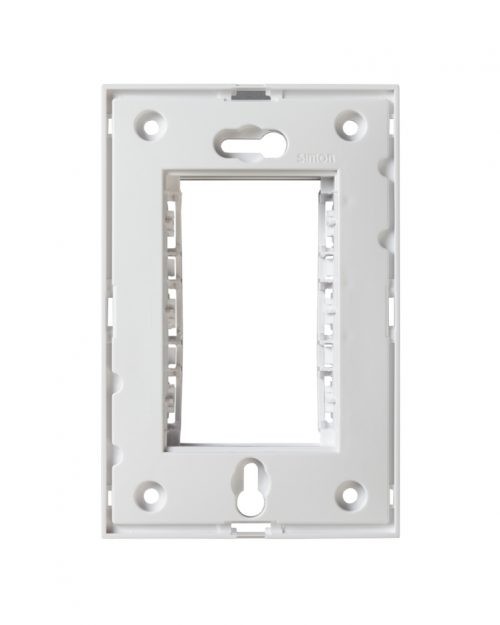 CHASIS DE COLOR BLANCO CON TORNILLOS | Simon 25 | CODIGO 25700-30