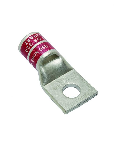 Zapata Terminal De Cobre Cal. Del Con. 350 Mcm Tor. De 3/8 Mca. Burndy