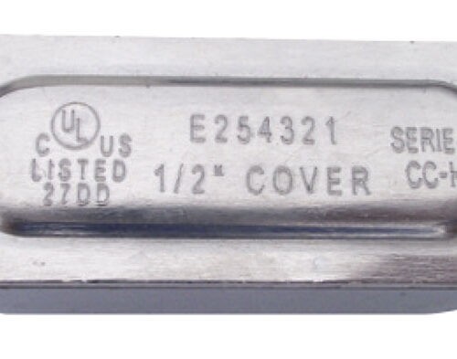 CONDULET SERIE 3 TIPO C CON TAPA DE 13MM (1/2) CROUSE HINDS DOMEX