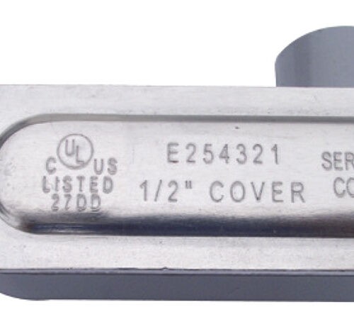 CONDULET SERIE 3 TIPO LR CON TAPA DE 13MM (1/2) CROUSE HINDS DOMEX