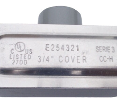 CONDULET SERIE 3 TIPO T CON TAPA DE 13MM (1/2) CROUSE HINDS DOMEX