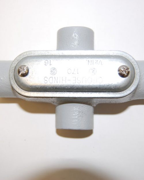 CONDULET SERIE 7 OVAL. TIPO X C/T. DE 19MM. ( 3/4 ), MCA. CHD.