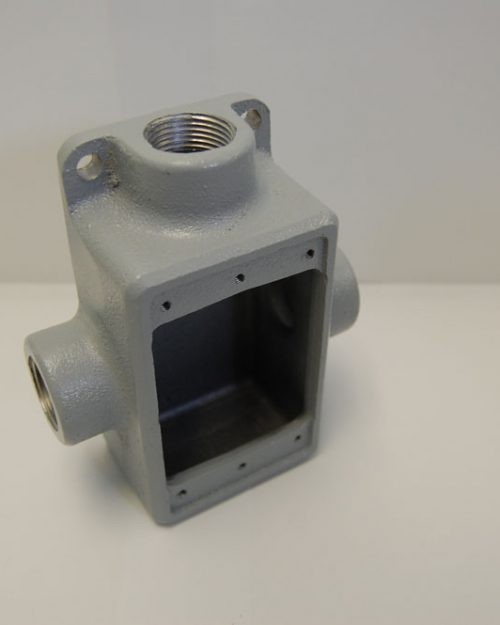 CONDULET SERIE RECTANGULAR TIPO  FST  DE 19MM. ( 3/4 ), MCA. CHD.