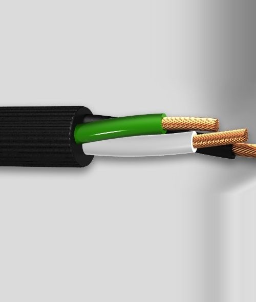 CABLE USO RUDO 2 CONDUCTORES L CAL. 18 AWG. PARA 300 V. MCA. CONDUMEX.