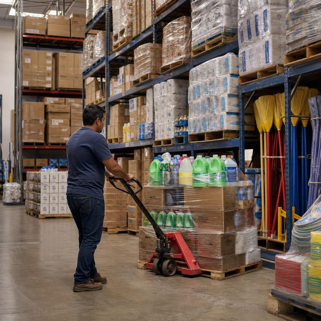 Almacén de producto de Tienda de Herramientas en México